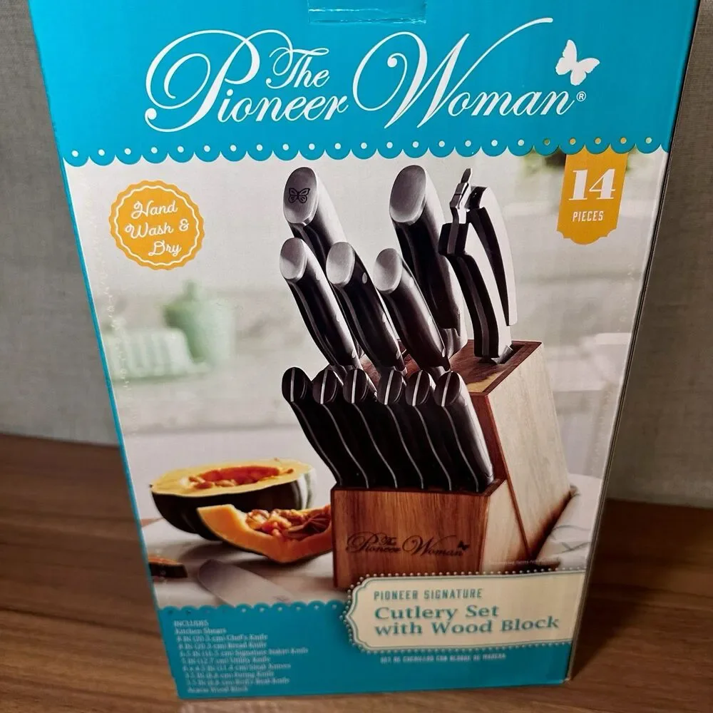 The Pioneer Woman Knife Block